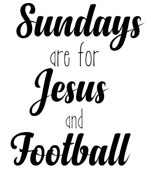 Jesus & Football Design