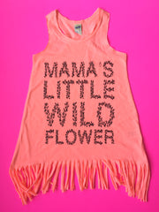 Mamas Little Wildflower Fringe Dress