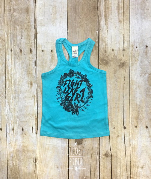 Fight Like A Girl Razorback Tank