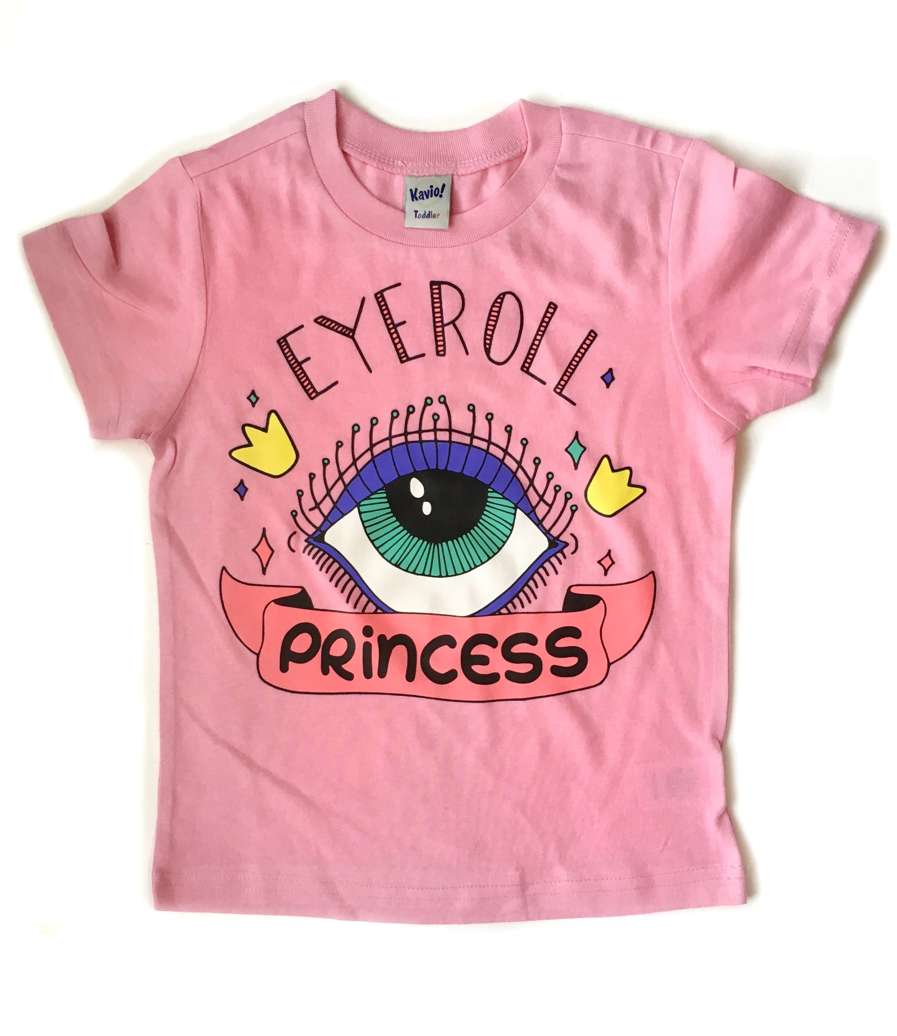 Eye roll princess tee