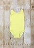 Light Yellow Tank Top Leotard