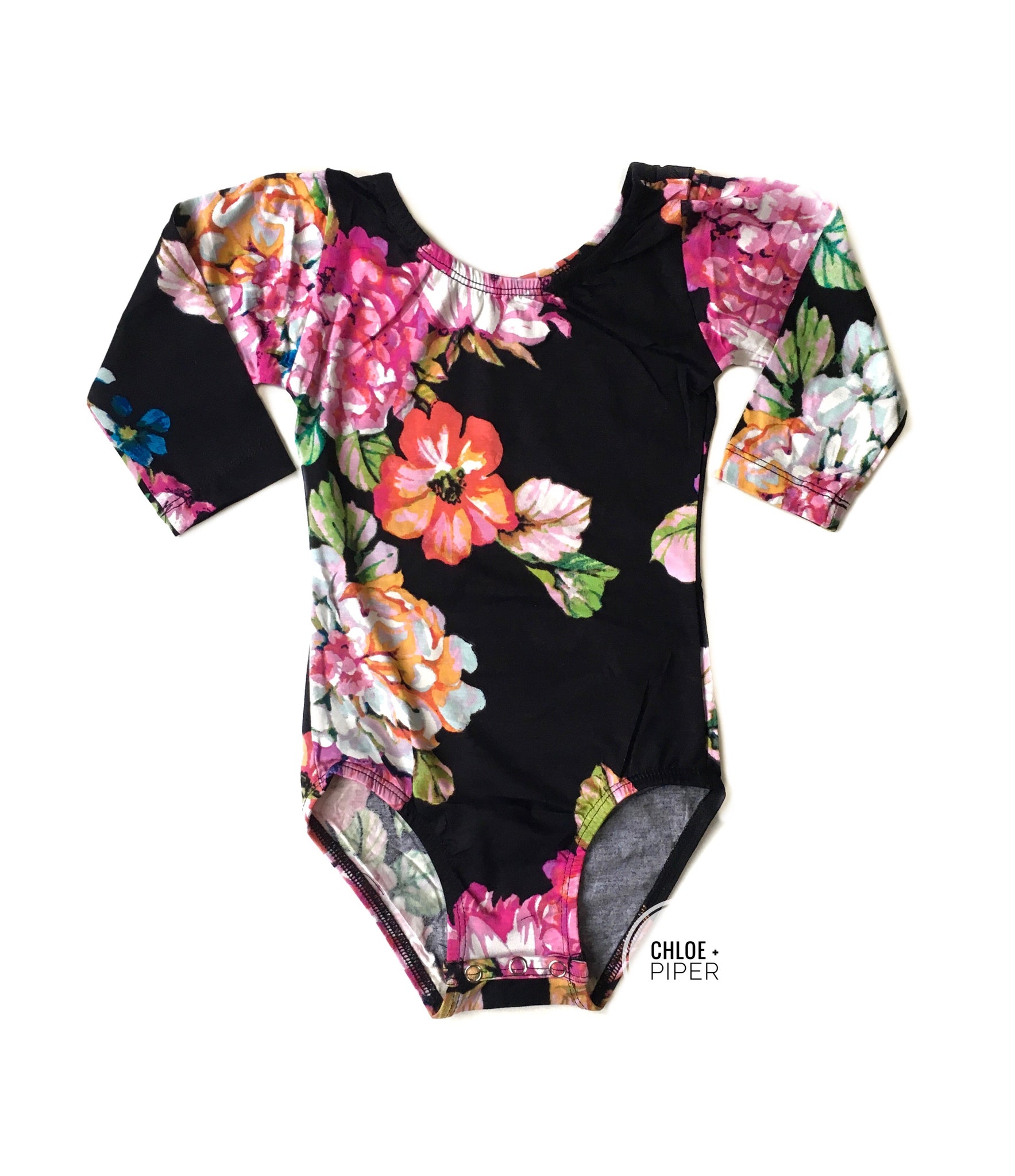 Tropical Love Long Sleeve Leotard