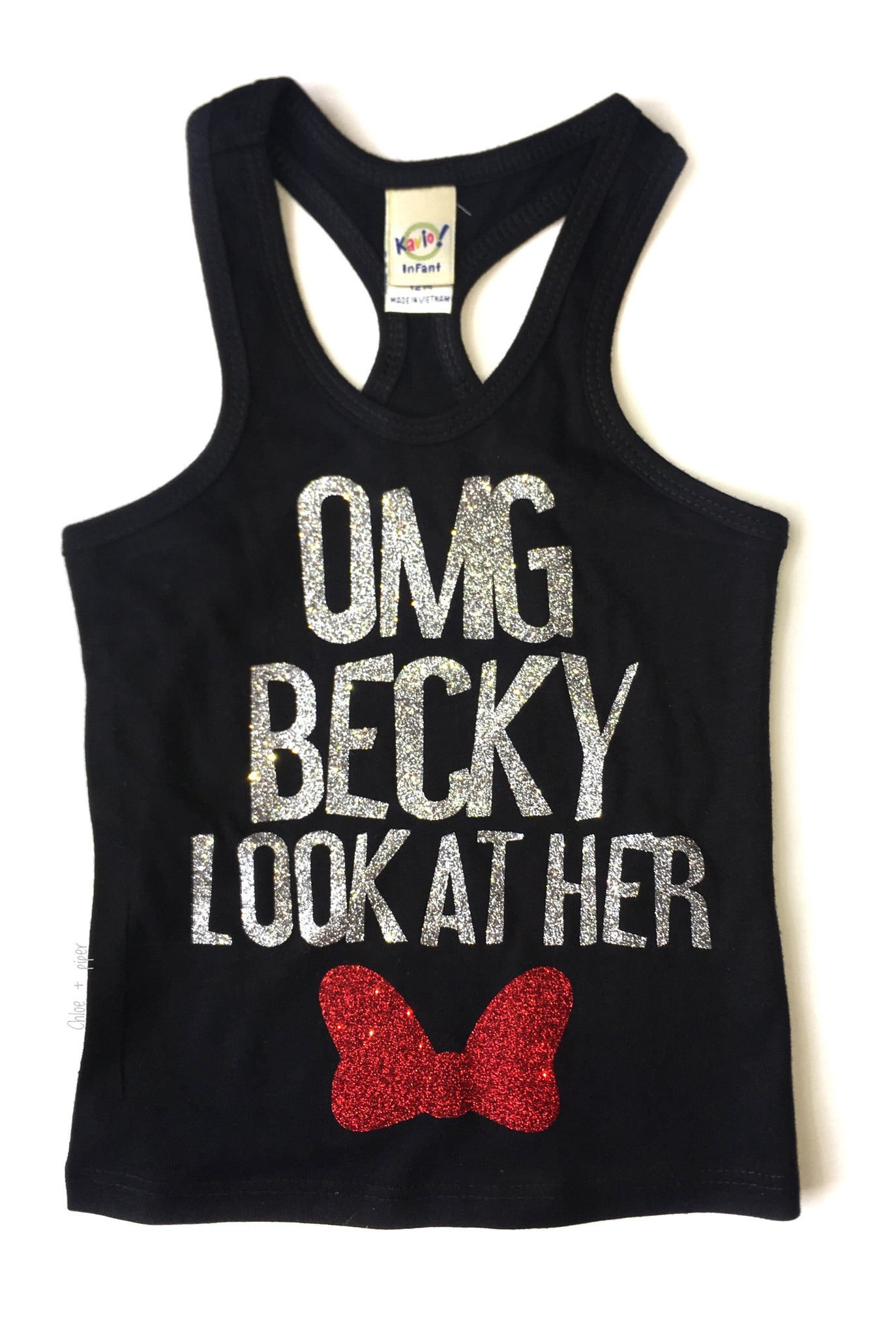 OMG Becky Look At Her Bow Razorback Tank
